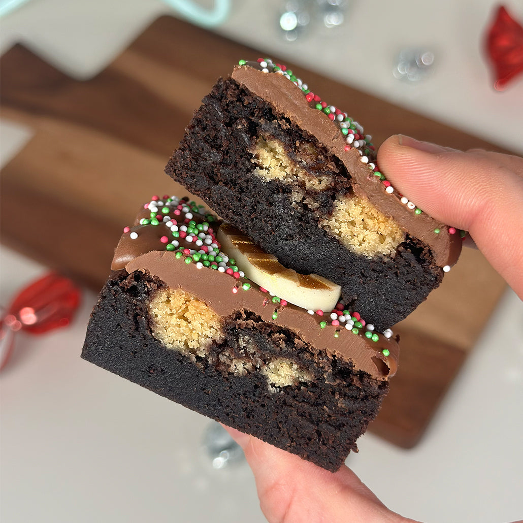 Mixed Christmas Brownie Box