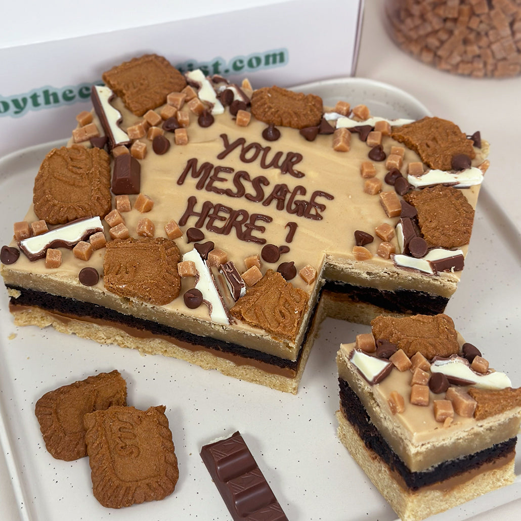 The Biscoff Personalised Cookie Slab