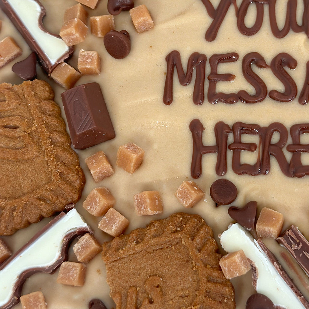 The Biscoff Personalised Cookie Slab