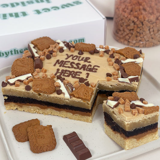 The Biscoff Personalised Cookie Slab