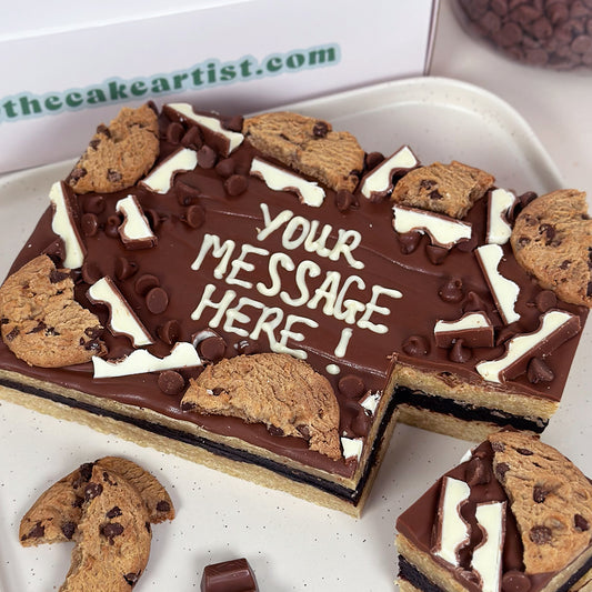 COLOSSAL PERSONALISED COOKIE SLAB