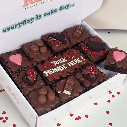 Valentine's Brownie Box