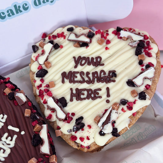 Personalised Heart Cookie