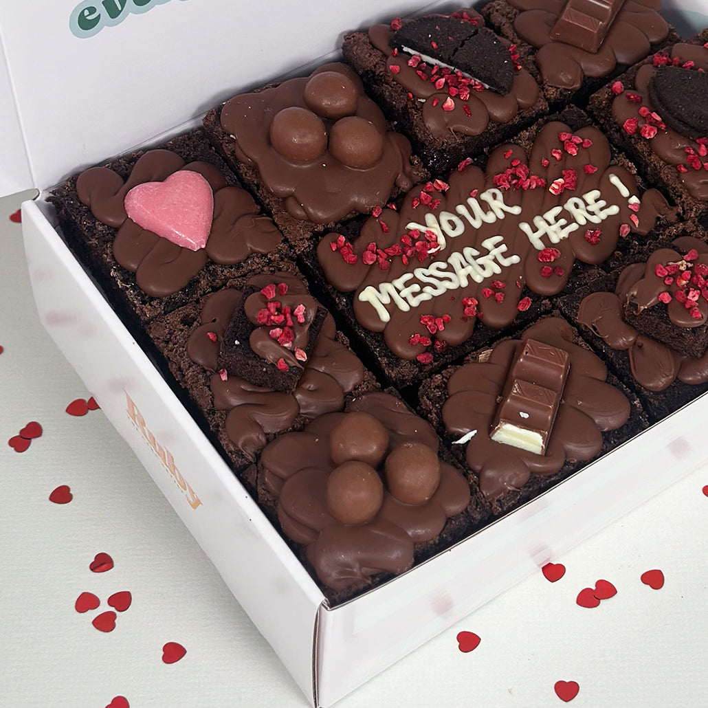 Valentine's Brownie Box